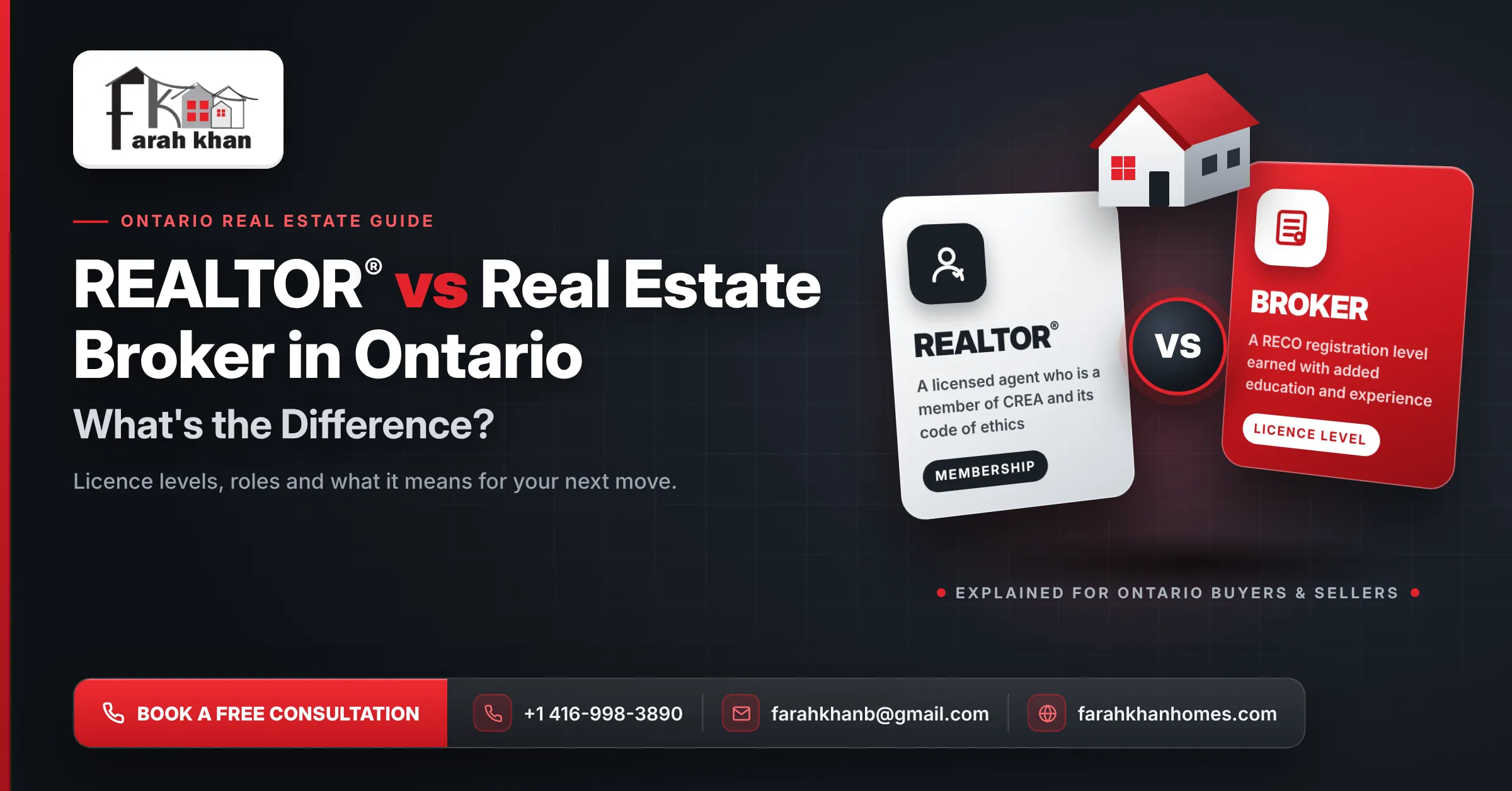 realtor vs real estate broker ontario